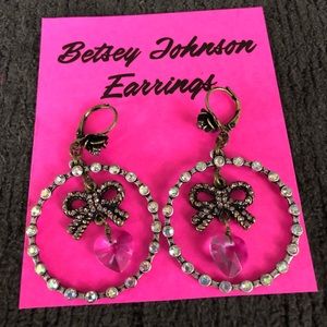 Betsey Johnson earrings
